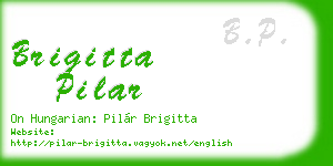 brigitta pilar business card